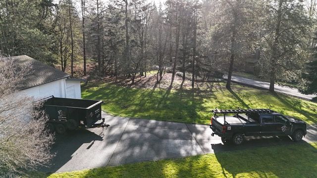 Completed roofing project