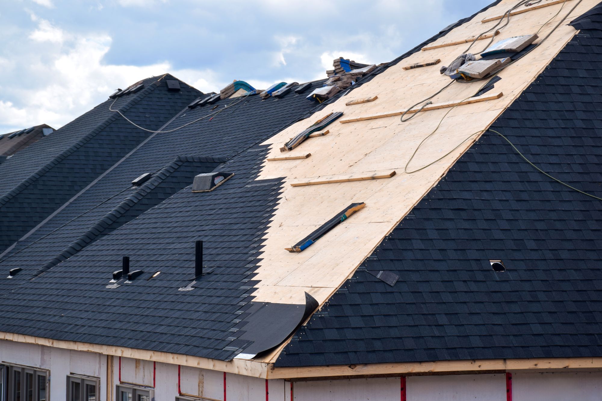 Residential roof replacement consultation